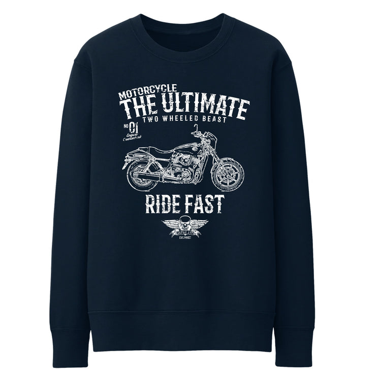 JL Ultimate Art Jumper aimed at fans of Harley Davidson Street 500 Motorbike