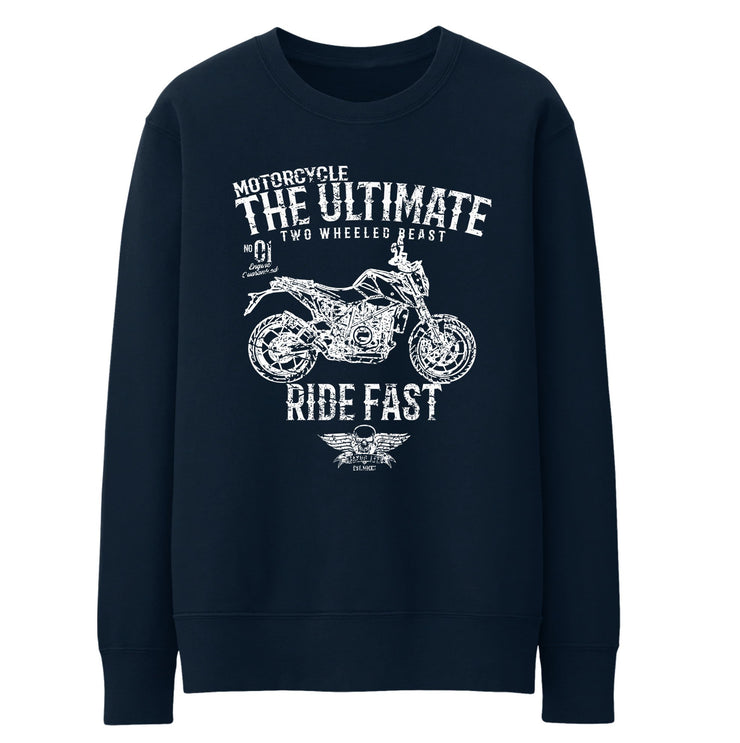 JL Ultimate illustration for a KTM 690 Duke Motorcycle fan Sweat