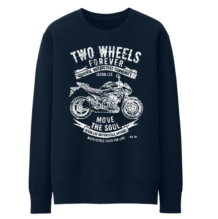 JL Soul Illustration For A Kawasaki Z800 Motorbike Fan Jumper
