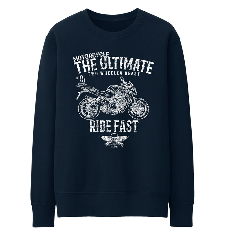 JL Ultimate Illustration For A MV Agusta Brutale 1090 2016 Motorbike Fan Jumper