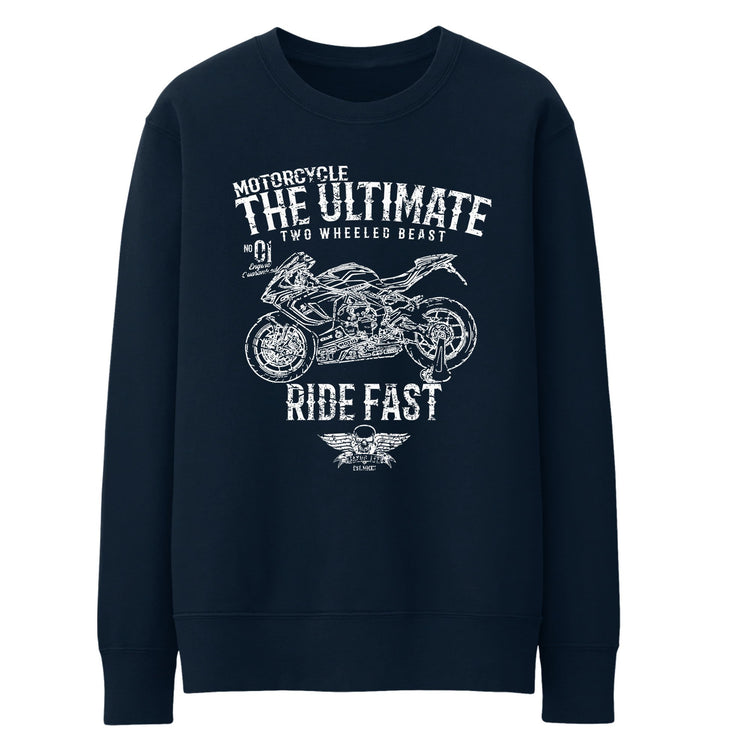 JL Ultimate Illustration For A MV Agusta F3 800RC Motorbike Fan Jumper