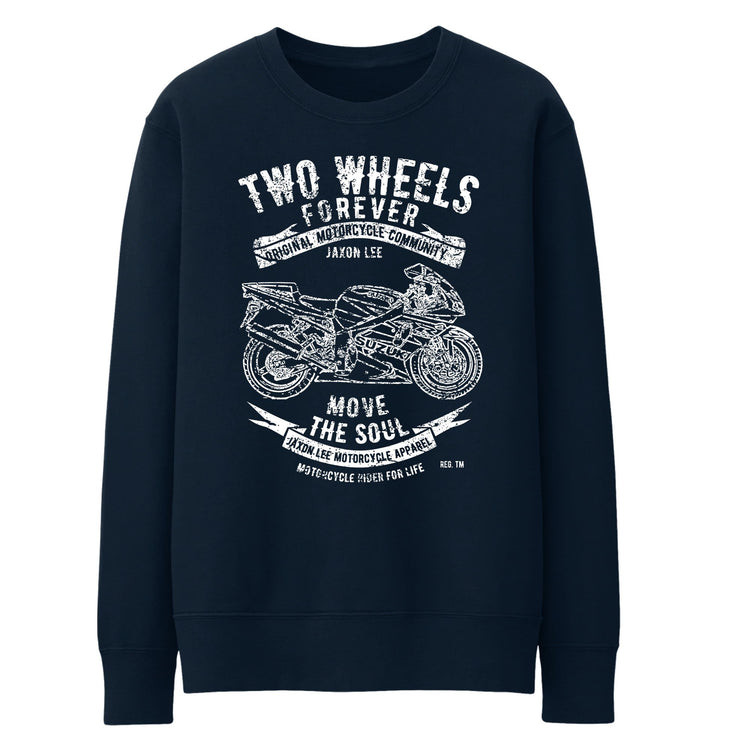 JL Soul Illustration For A Suzuki GSXR 750 2003 Motorbike Fan Jumper
