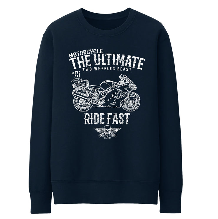 JL Ultimate Illustration For A Suzuki Hayabusa GSX 1300R Motorbike Fan Jumper
