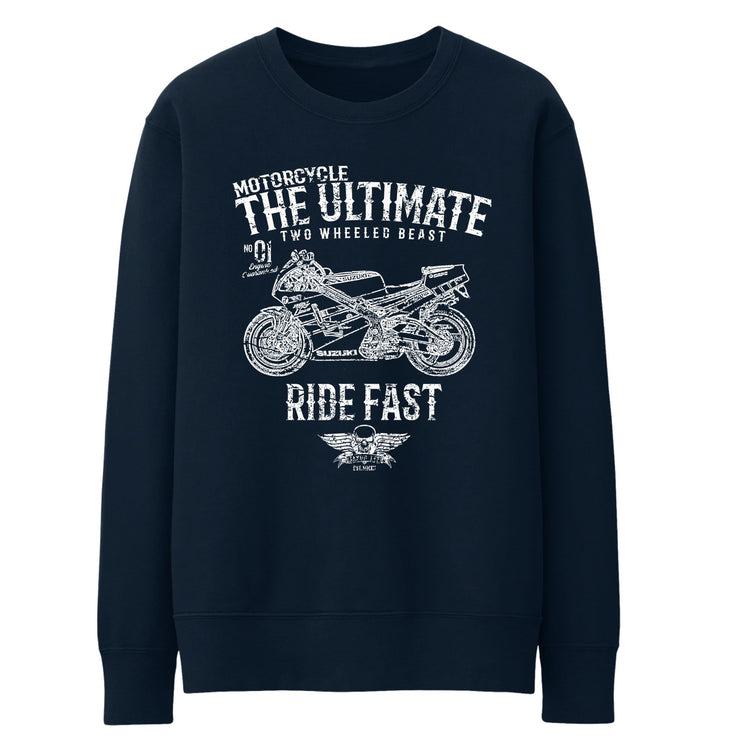 JL Ultimate Illustration For A Suzuki RGV 250 Motorbike Fan Jumper