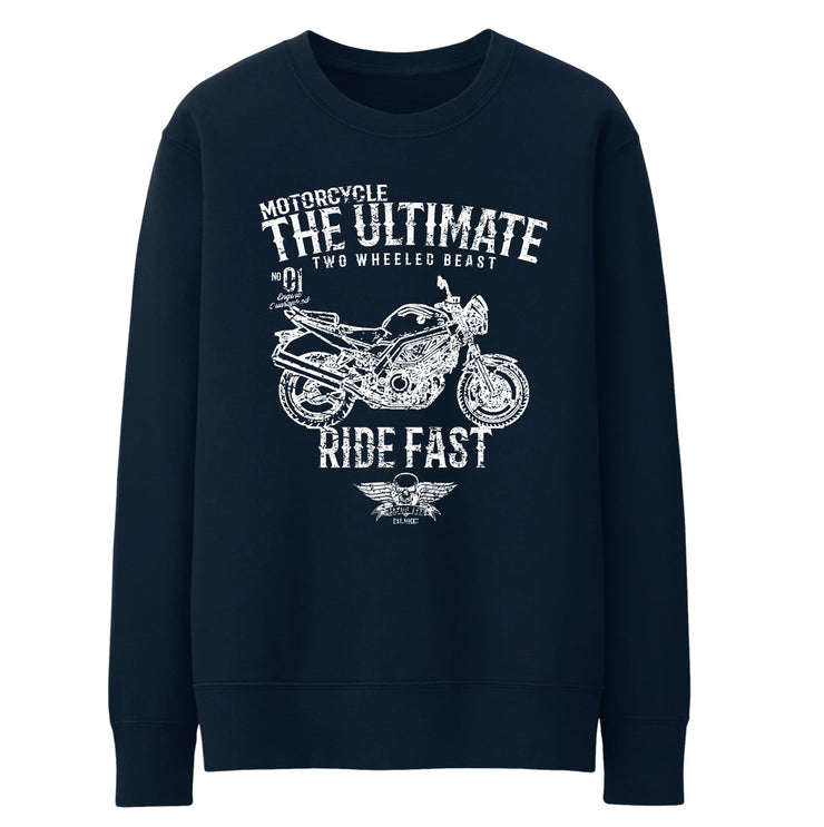 JL Ultimate Illustration For A Suzuki SV650 2006 Motorbike Fan Jumper