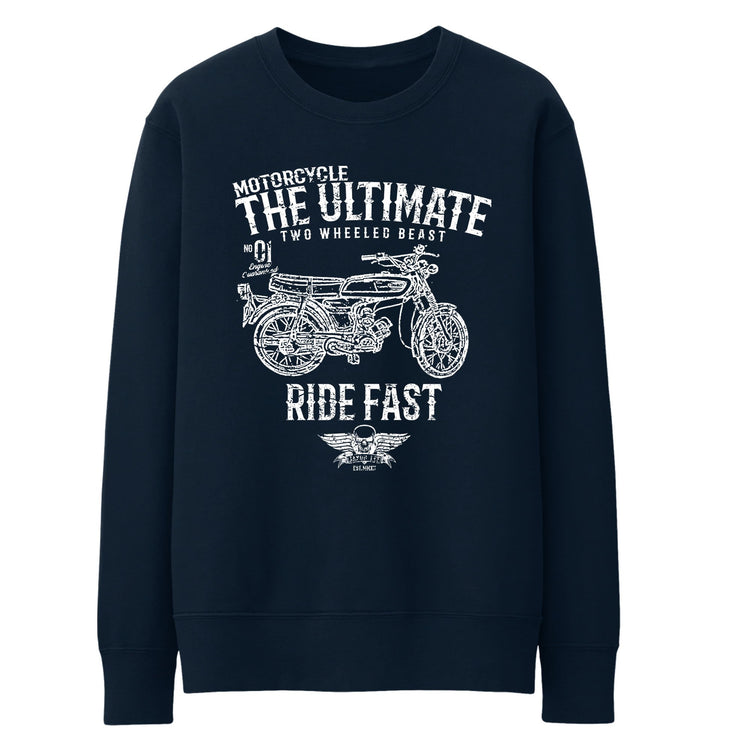 JL Ultimate Illustration For A Yamaha fs1e 50 Motorbike Fan Jumper