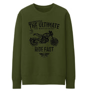 JL Ultimate Illustration For A Ducati Scrambler Cafe Racer Motorbike Fan Jumper