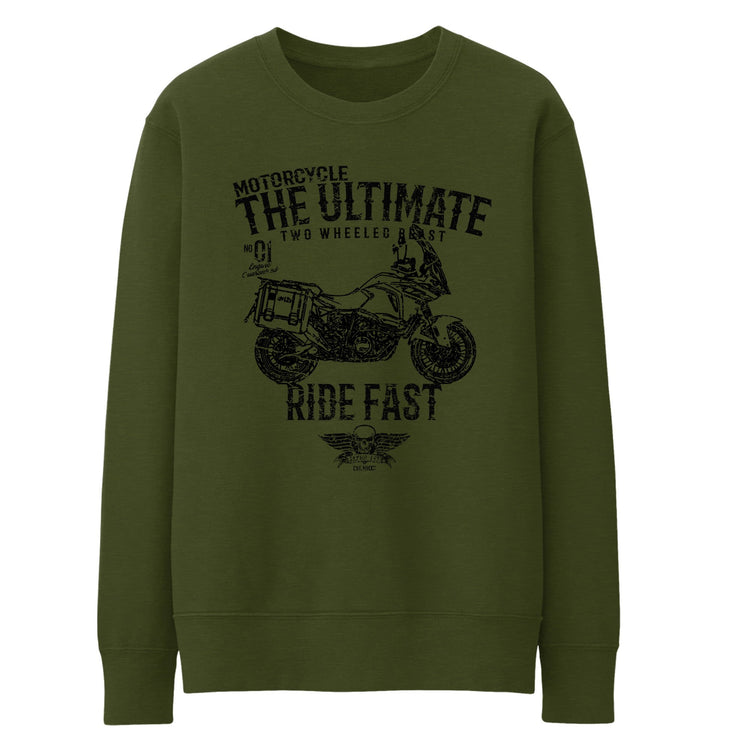 JL Ultimate illustration for a KTM 1290 Super Adventure T Motorbike fan Jumper