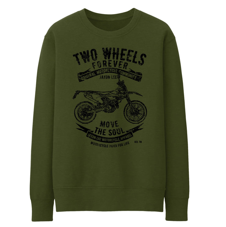 JL Soul illustration for a KTM 350 EXC F Motorbike fan Jumper