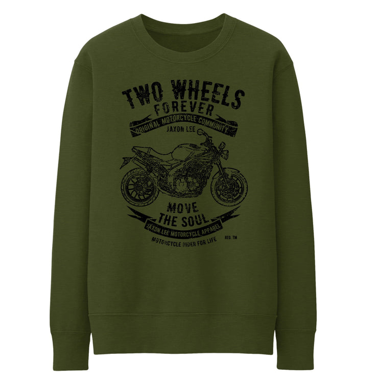 JL Soul Illustration For A Triumph Speed Triple Motorbike Fan Jumper