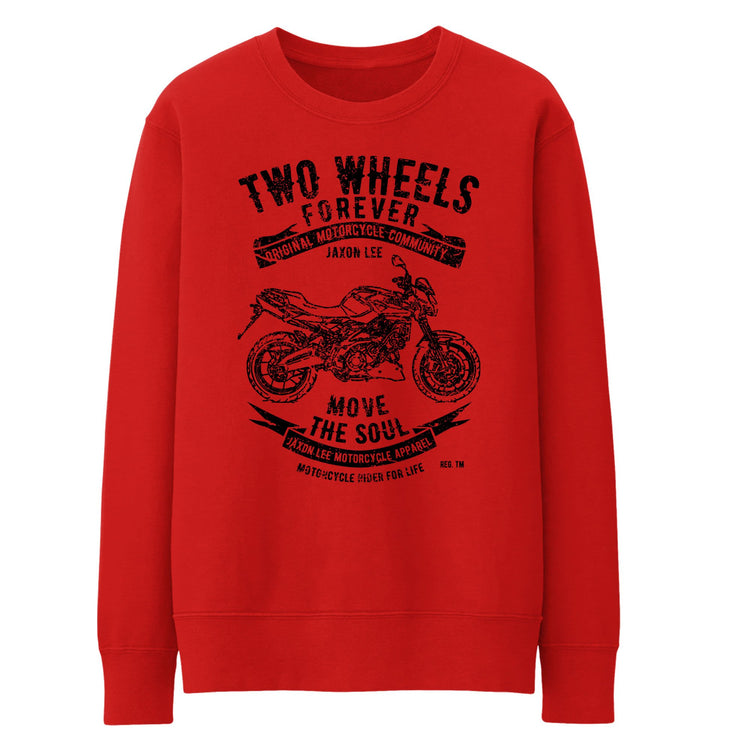 JL Soul Illustration for a Aprilia Shiver 750 Motorbike fan Jumper