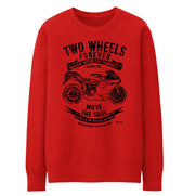 JL Soul Illustration For A Ducati 1198 Motorbike Fan Jumper