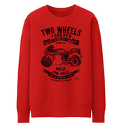 JL Soul Illustration For A Ducati 749S Motorbike Fan Jumper