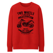 JL Soul Illustration For A Ducati Hypermotard 1100EVO Motorbike Fan Jumper