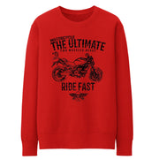 JL Ultimate Illustration For A Ducati Monster 696 Motorbike Fan Jumper