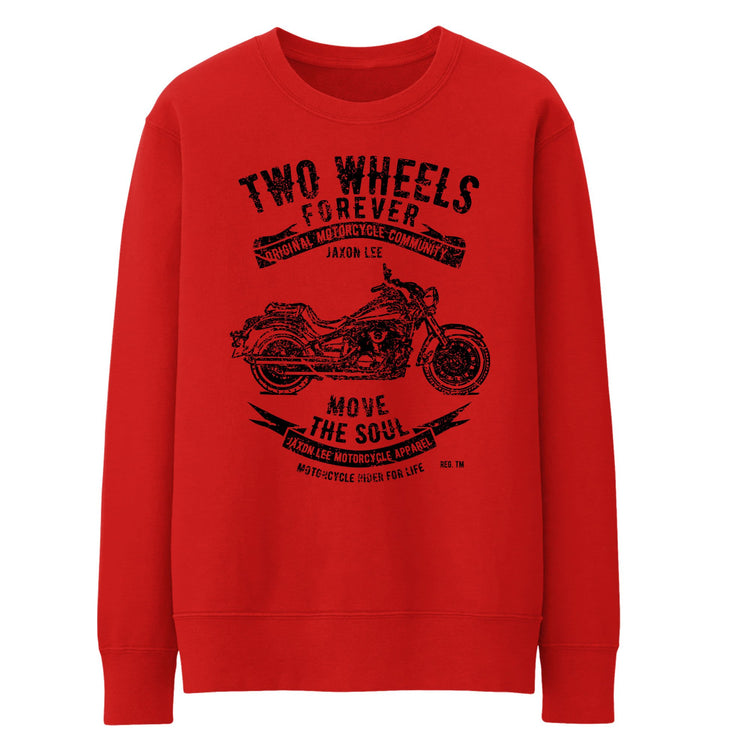 JL Soul Illustration For A Kawasaki Vulcan 900 Motorbike Fan Jumper