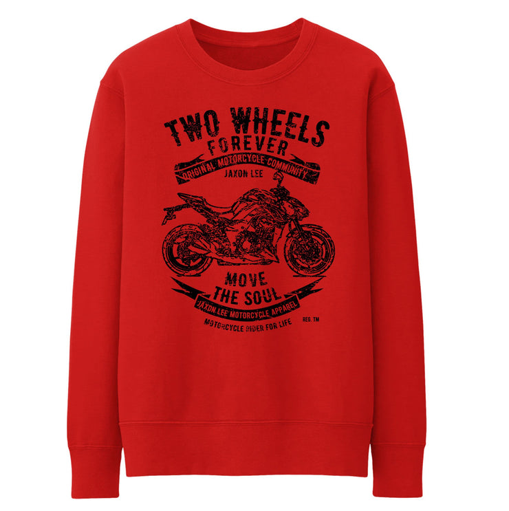 JL Soul Illustration For A Kawasaki Z1000 Motorbike Fan Jumper