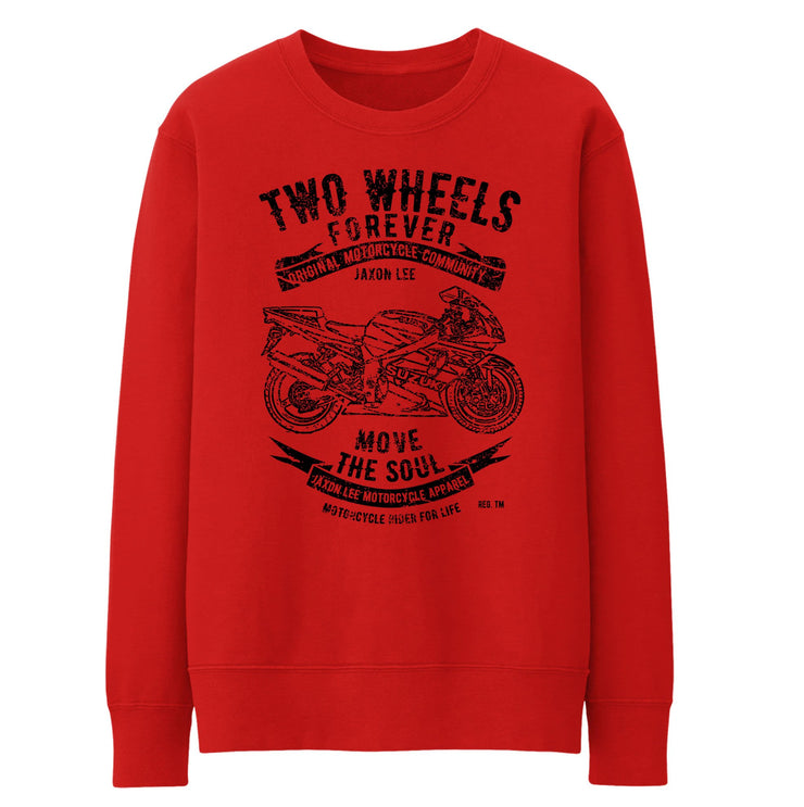 JL Soul Illustration For A Suzuki GSXR 750 2003 Motorbike Fan Jumper