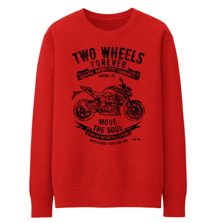 JL Soul Illustration For A Suzuki GSX S750 2018 Motorbike Fan Jumper