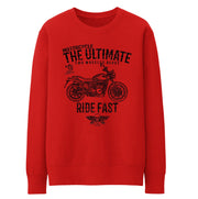 JL Ultimate Art Jumper aimed at fans of Triumph Street Scrambler Motorbike