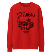 JL Ultimate Illustration For A Yamaha SR400 2017 Motorbike Fan Jumper