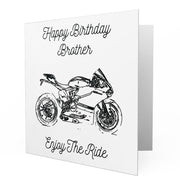 Jaxon Lee - Birthday Card for a Ducati 1199 Panigale R Motorbike fan