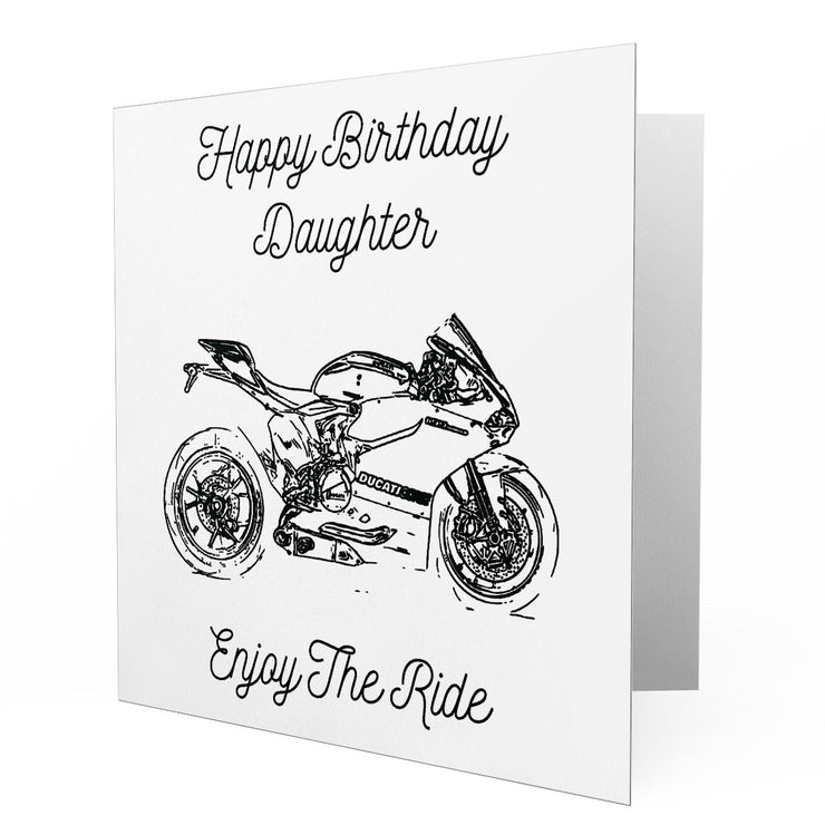 Jaxon Lee - Birthday Card for a Ducati 1199 Panigale R Motorbike fan