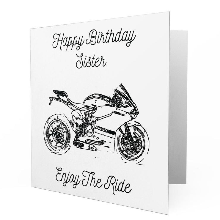 Jaxon Lee - Birthday Card for a Ducati 1199 Panigale R Motorbike fan