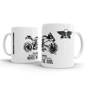 JL Illustration For A Ducati 1199 Panigale R Motorbike Fan – Gift Mug