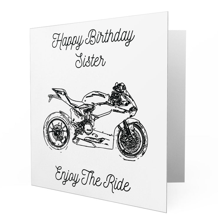 Jaxon Lee - Birthday Card for a Ducati 1199 Panigale S Motorbike fan