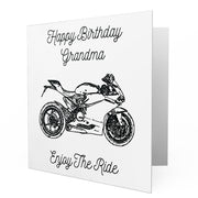 Jaxon Lee - Birthday Card for a Ducati 1299 Panigale Motorbike fan