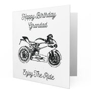 Jaxon Lee - Birthday Card for a Ducati 1299 Panigale S Motorbike fan