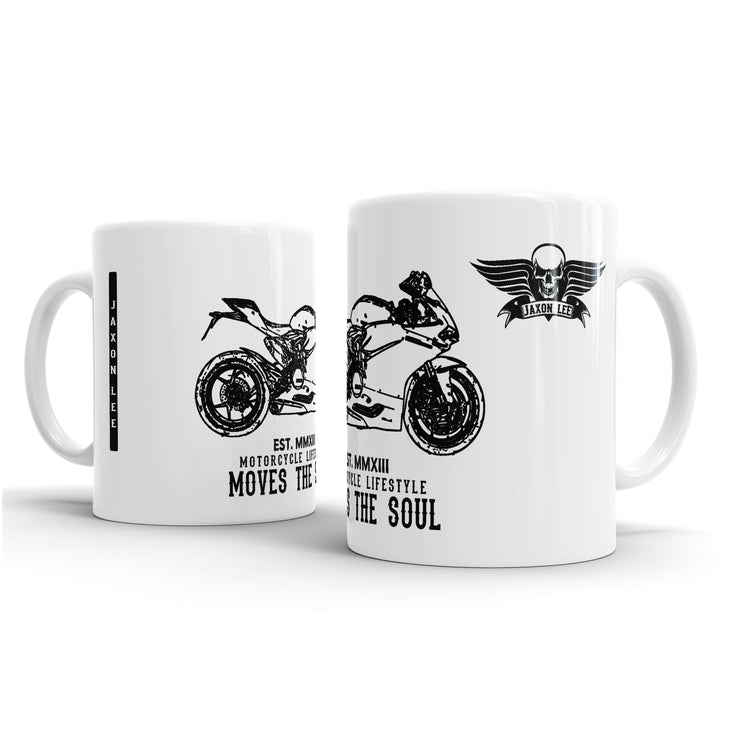 JL Illustration For A Ducati 1299 Panigale Motorbike Fan – Gift Mug