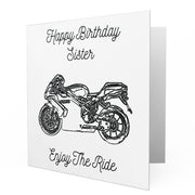 Jaxon Lee - Birthday Card for a Ducati 749 Motorbike fan