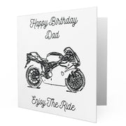 Jaxon Lee - Birthday Card for a Ducati 749R Motorbike fan