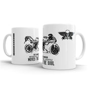 JL Illustration For A Ducati 848 EVO Motorbike Fan – Gift Mug