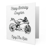 Jaxon Lee - Birthday Card for a Ducati 899 Panigale Motorbike fan