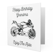 Jaxon Lee - Birthday Card for a Ducati 899 Panigale Motorbike fan