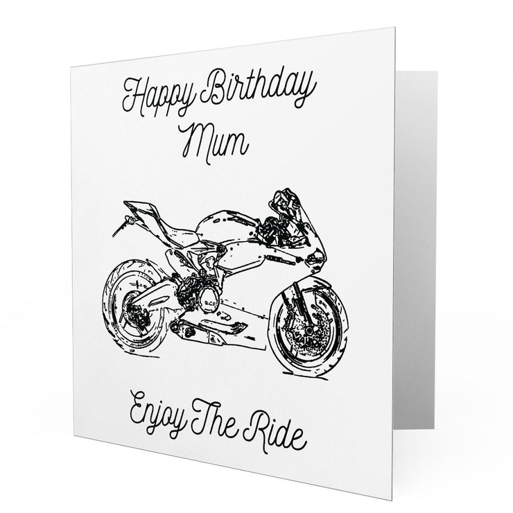 Jaxon Lee - Birthday Card for a Ducati 899 Panigale Motorbike fan
