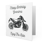 Jaxon Lee - Birthday Card for a Ducati Hypermotard1100 EVO SP Corse Edition Motorbike fan