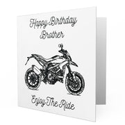 Jaxon Lee - Birthday Card for a Ducati Hypermotard 939 Motorbike fan