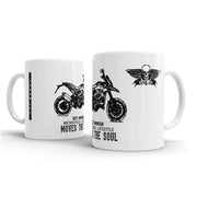 JL Illustration For A Ducati Hypermotard 939SP Motorbike Fan – Gift Mug