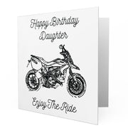 Jaxon Lee - Birthday Card for a Ducati Hyperstrada Motorbike fan