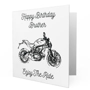 Jaxon Lee - Birthday Card for a Ducati Monster 797 Motorbike fan