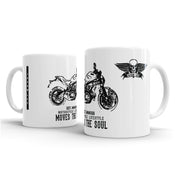 JL Illustration For A Ducati Monster 797 Motorbike Fan – Gift Mug