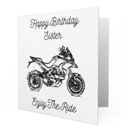 Copy of Jaxon Lee - Birthday Card for a Ducati Multistrada 1200S Pikes Peak Motorbike fan