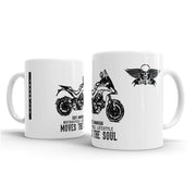 JL Illustration For A Ducati Multistrada 1200S Motorbike Fan – Gift Mug