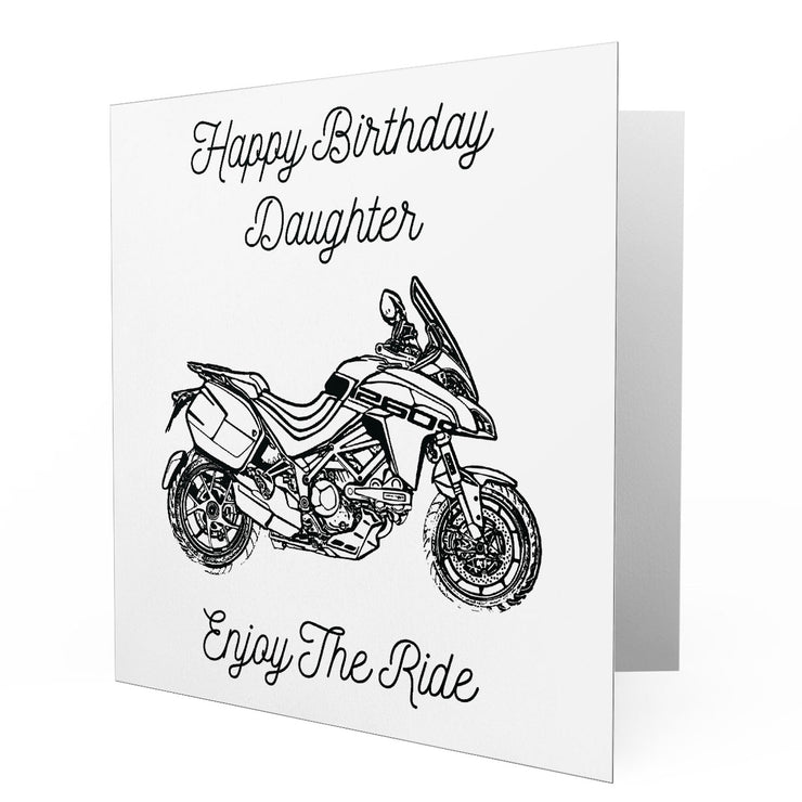 Jaxon Lee - Birthday Card for a Ducati Multistrada 1260s Grand Tour 2020 Motorbike fan