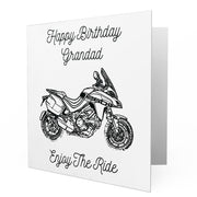 Jaxon Lee - Birthday Card for a Ducati Multistrada 1260s Grand Tour 2020 Motorbike fan