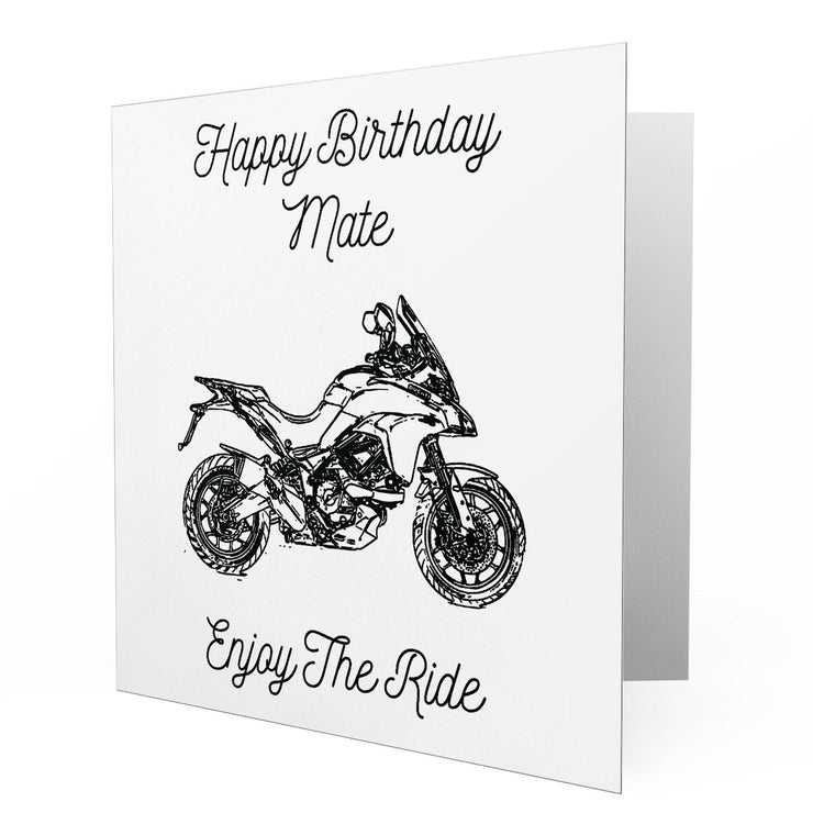 Jaxon Lee - Birthday Card for a Ducati Multistrada 950 Motorbike fan